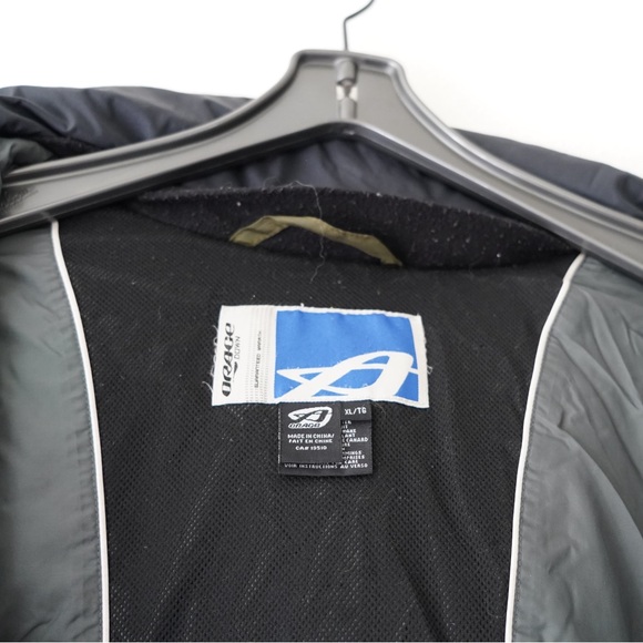 orage down jacket Green WorM Hoody Men’s Size XL - Picture 8 of 11